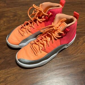 Jordan 12 Sunrise 7Y/8.5W Used Good Condition